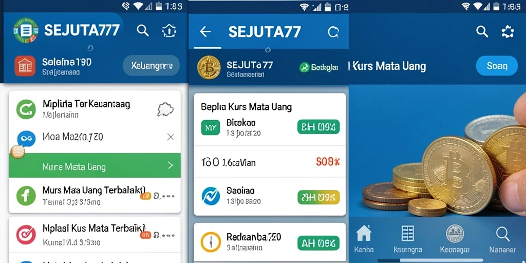Tampilan antarmuka SEJUTA77 yang intuitif dan informatif.